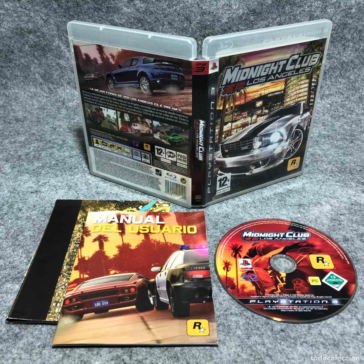 Videojuegos y consolas: MIDNIGHT CLUB LOS ANGELES SONY PLAYSTATION 3 PS3