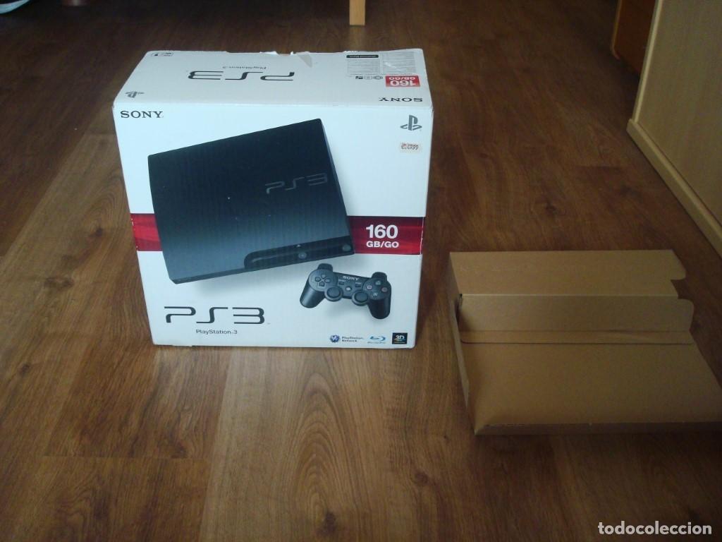 Videojuegos y consolas: Caja consola PS3 (Playstation 3) Modelo 160 GB