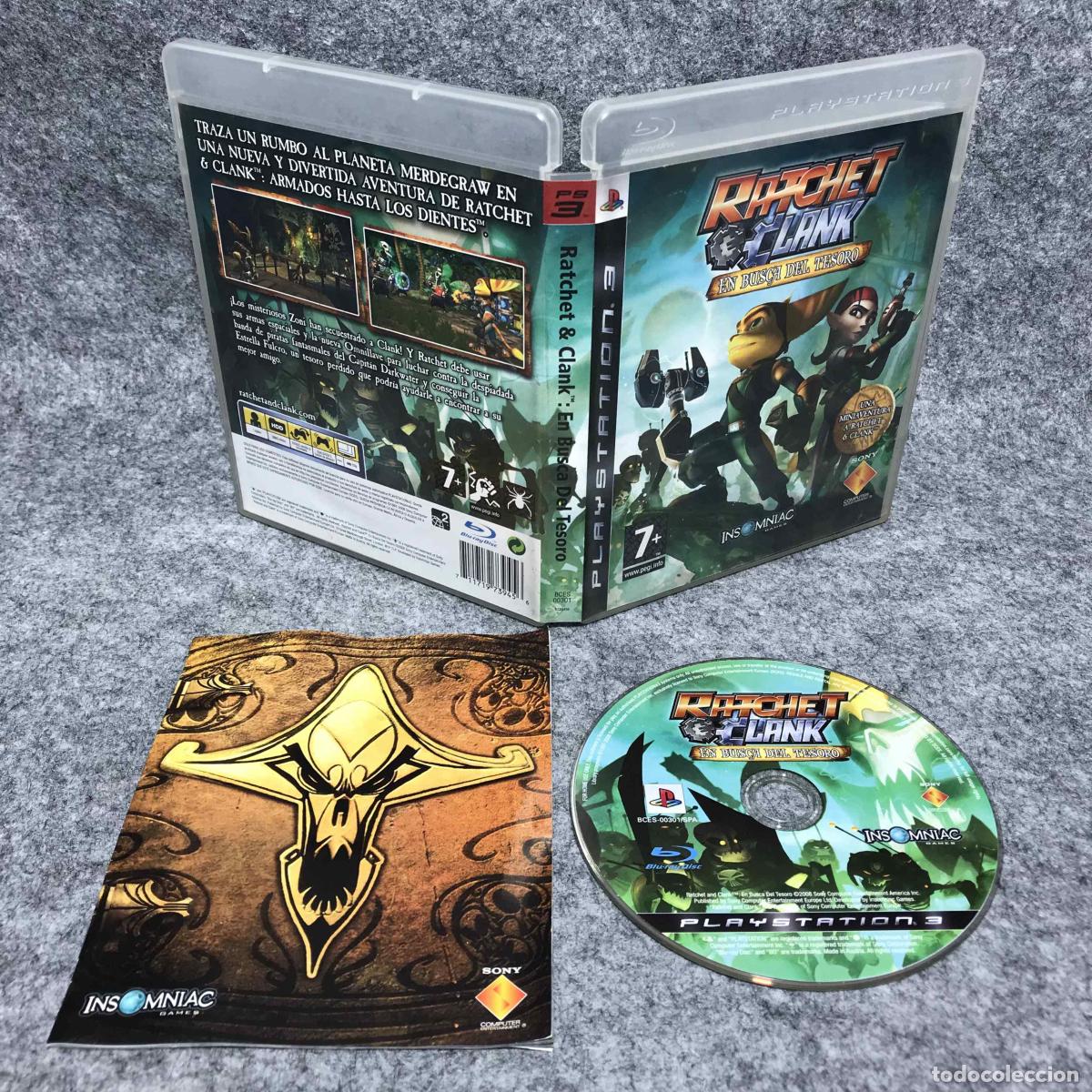 Videojuegos y consolas: RATCHET AND CLANK EN BUSCA DEL TESORO SONY PLAYSTATION 3 PS3