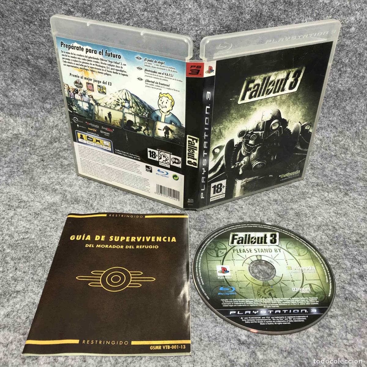 Videojuegos y consolas: FALLOUT 3 SONY PLAYSTATION 3 PS3