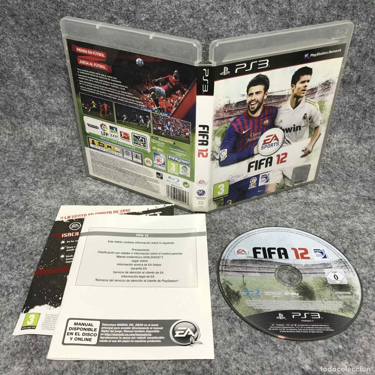 Videojuegos y consolas: FIFA 12 SONY PLAYSTATION 3 PS3