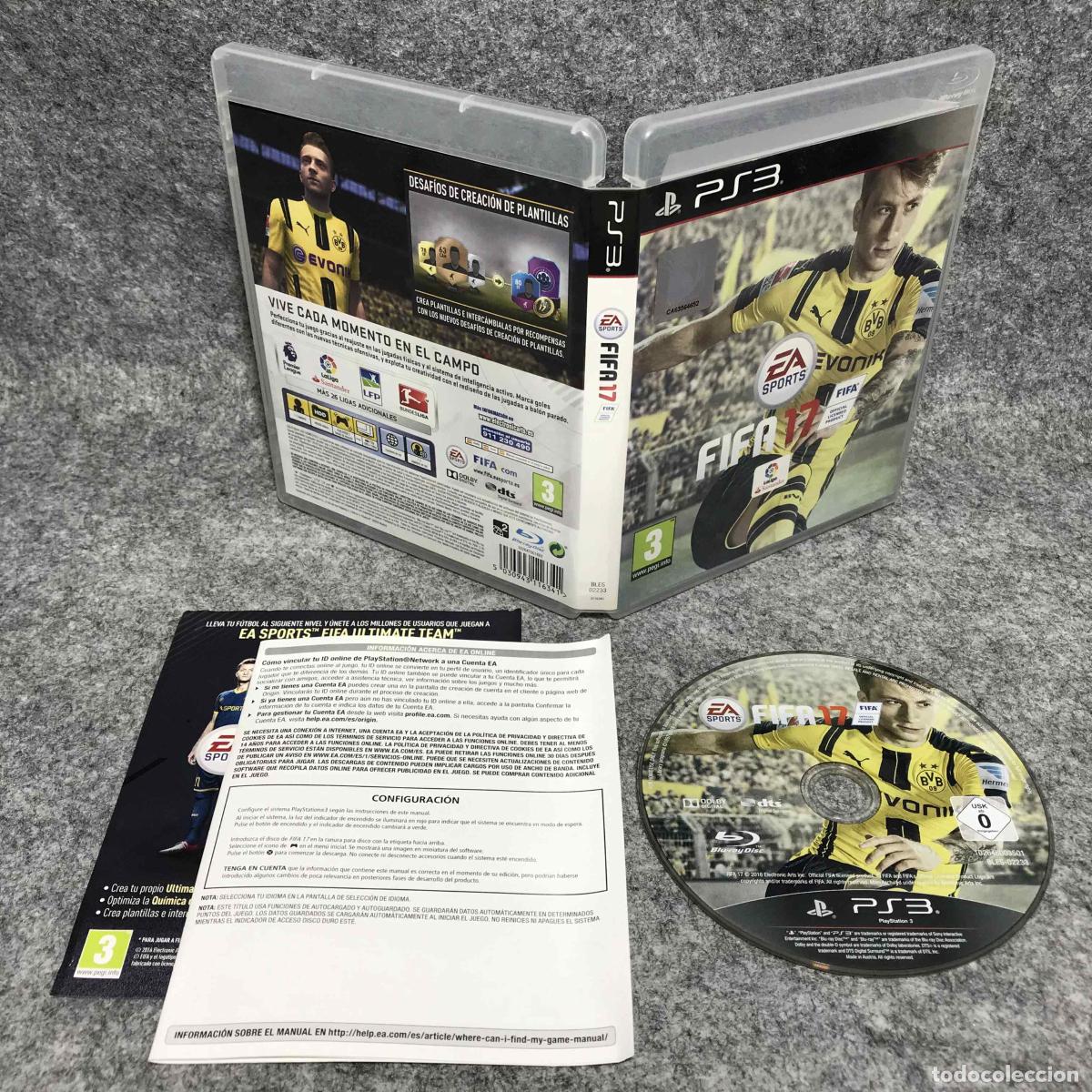 Videojuegos y consolas: FIFA 17 SONY PLAYSTATION 3 PS3