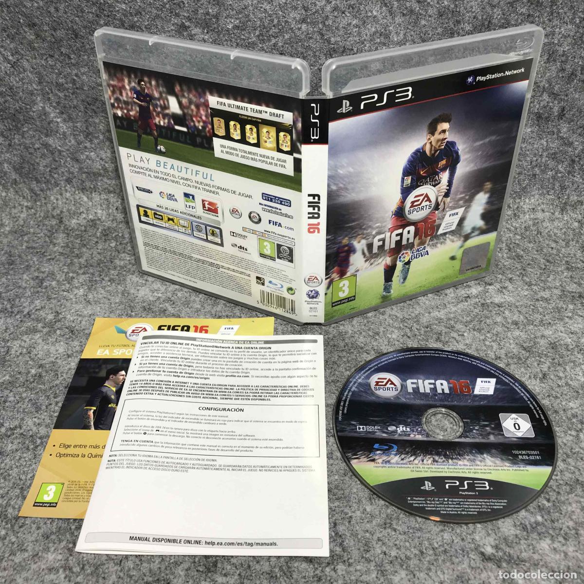 Videojuegos y consolas: FIFA 16 SONY PLAYSTATION 3 PS3