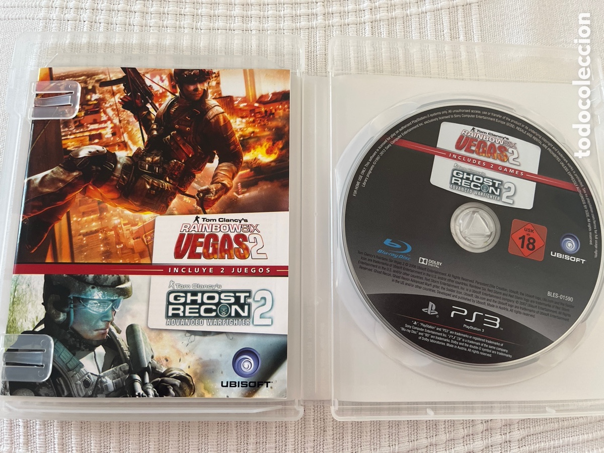 Videojuegos y consolas: Doble Pack Tom Clancy. PlayStation 3 - Foto 3