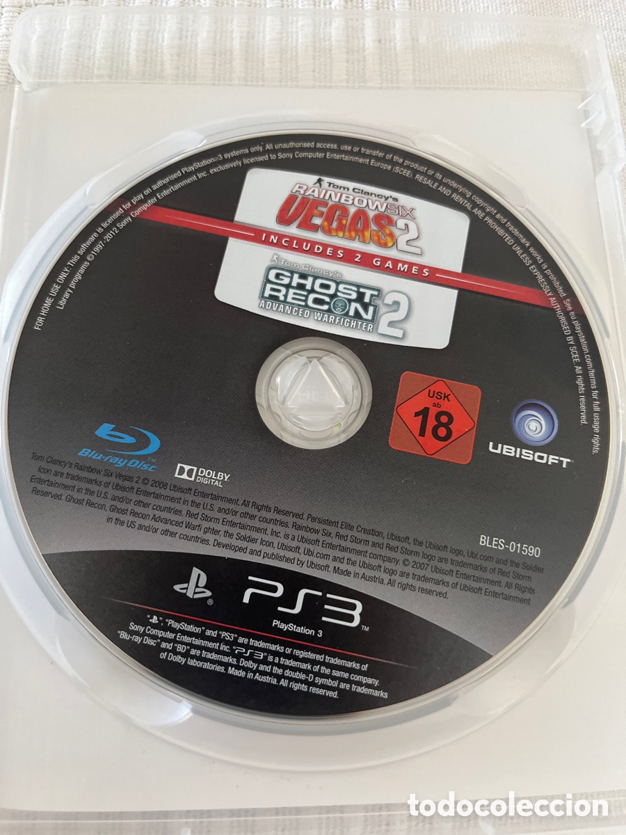 Videojuegos y consolas: Doble Pack Tom Clancy. PlayStation 3 - Foto 6
