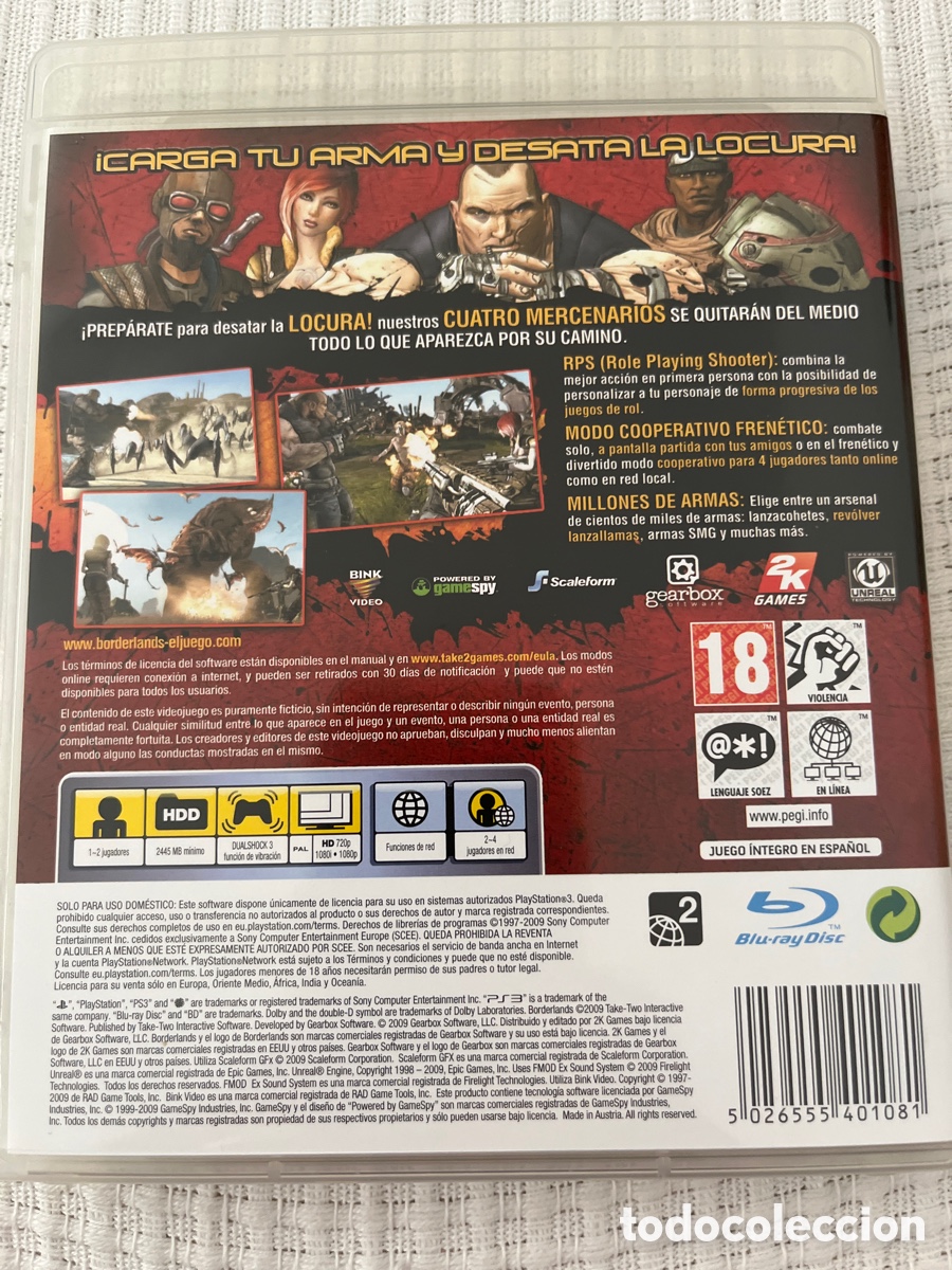 Videojuegos y consolas: Borderlands. PlayStation 3 - Foto 9
