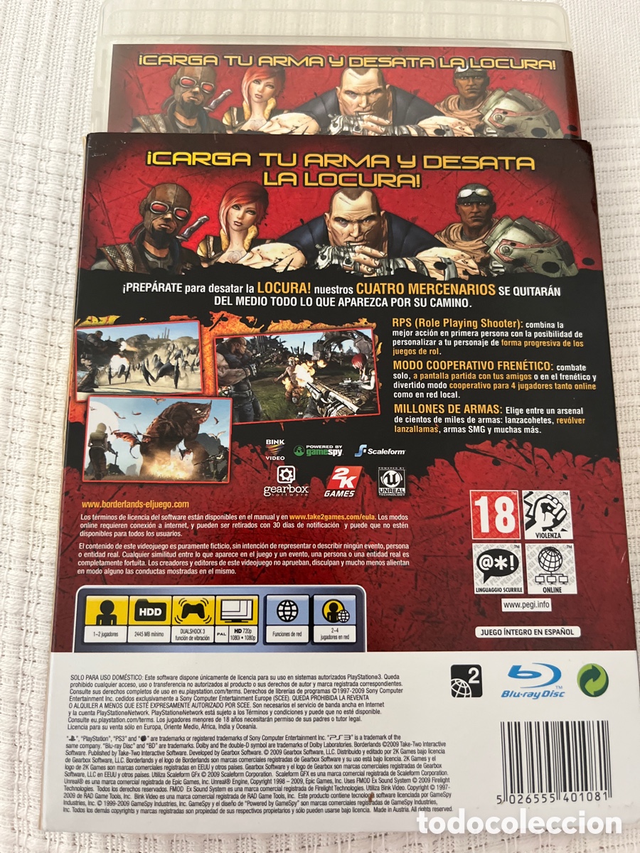 Videojuegos y consolas: Borderlands. PlayStation 3 - Foto 11