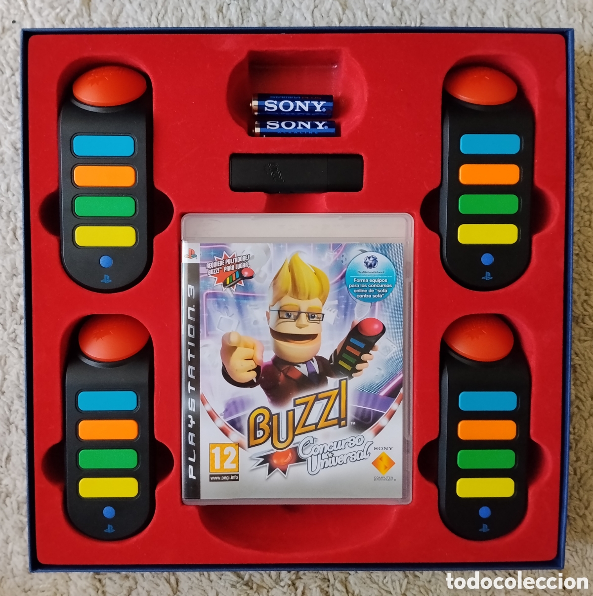 Videojuegos y consolas: Edici&oacute;n especial de Buzz Quiz TV Playstation 3 PS3