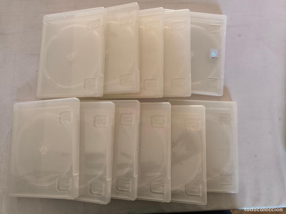 Videojuegos y consolas: LOTE DE 11 CAJAS PS3 / ESTUCHES DE 1 DISCO - PLAYSTATION 3 - CAJAS TRANSPARENTES VACIAS (140)