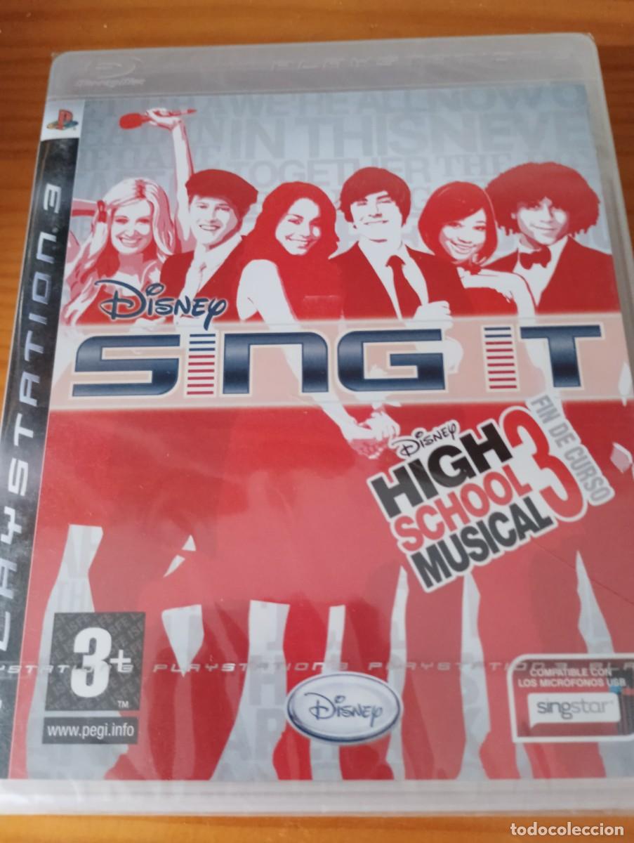 Videojuegos y consolas: PLAYSTATION 3 PS2 SING IT HIGH SCHOOL MUSICAL 3 PRECINTADO