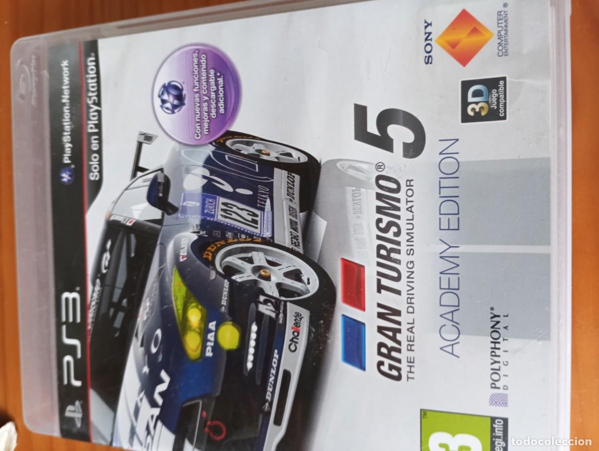 Videojuegos y consolas: GRAN TURISMO 5 ACADEMY EDITION PS3 PLAYSTATION 3 PLAY STATION KREATEN