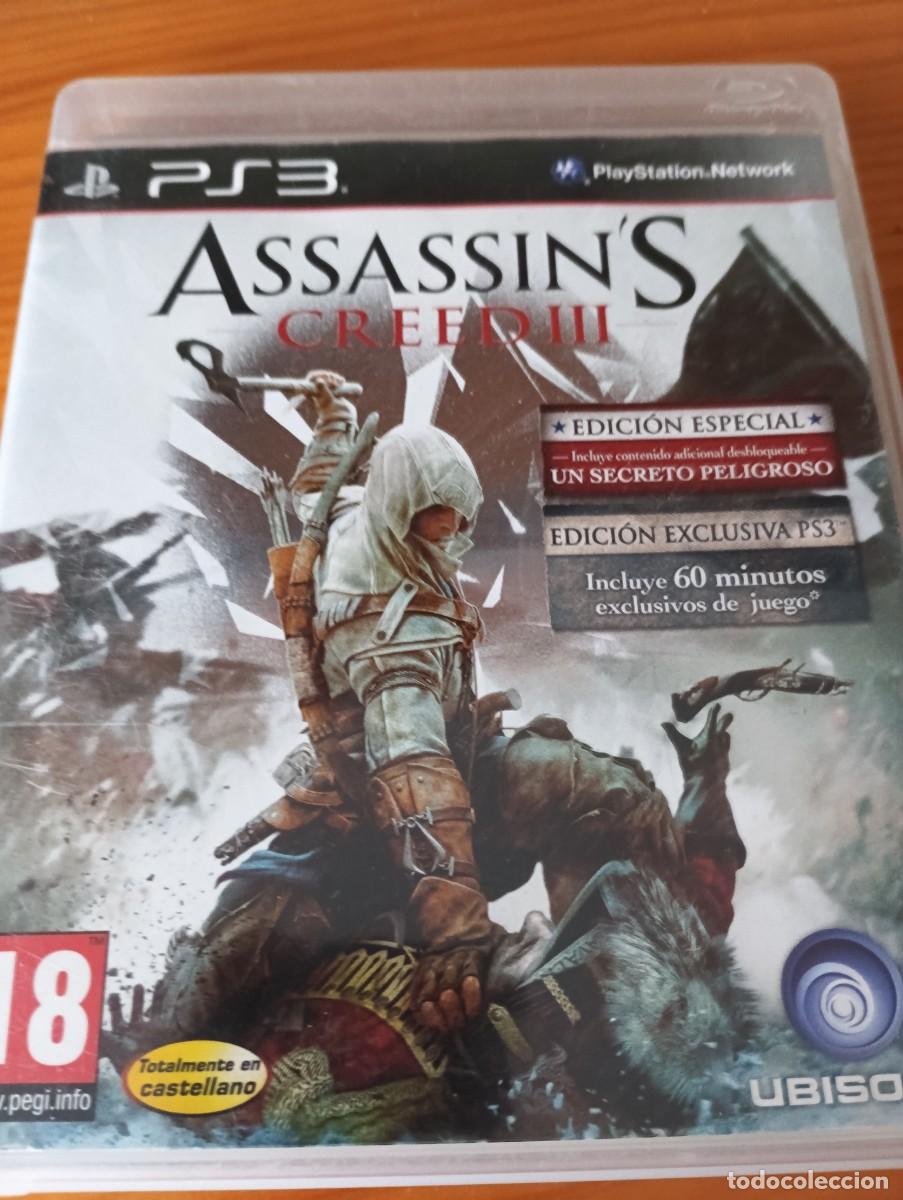 Videojuegos y consolas: Assassins creed III - Sony playstation 3 PS3 PAL ESP