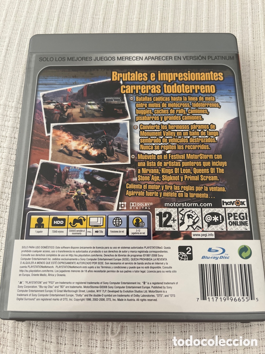 Videojuegos y consolas: MotorStorm. PlayStation 3 - Foto 8