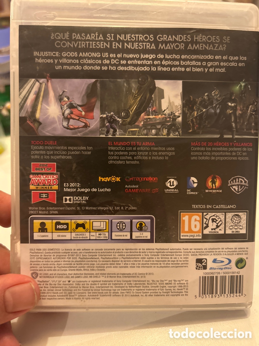 Videojuegos y consolas: Injustice. Gods among us. Ps3 - Foto 2