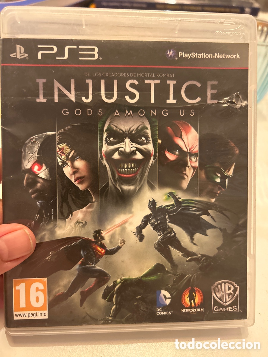 Videojuegos y consolas: Injustice. Gods among us. Ps3