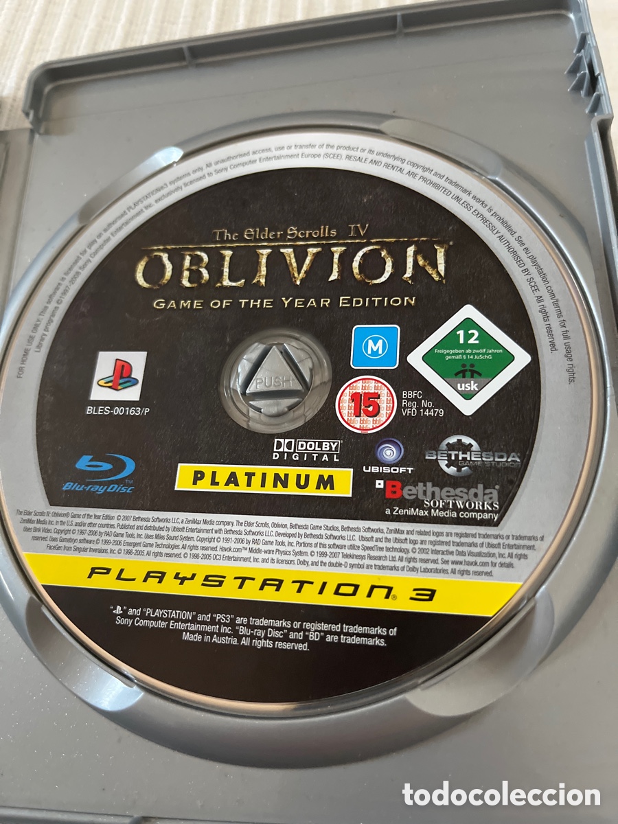 Videojuegos y consolas: The Elder Scrolls Oblivion GOTY. PlayStation 3 - Foto 6