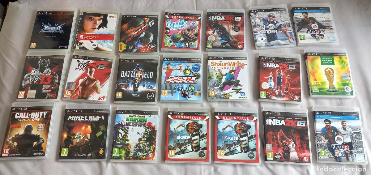 Videojuegos y consolas: Lote de 21 videojuegos para PS3. PlayStation 3.