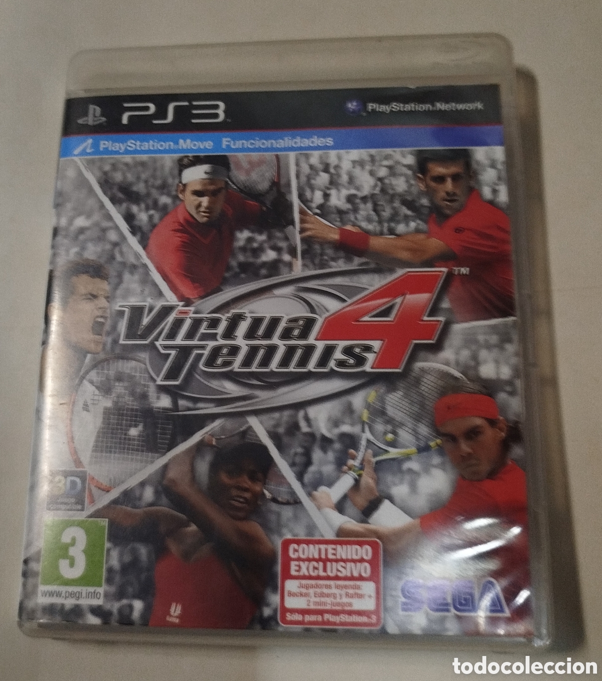 Videojuegos y consolas: Virtua tennis 4. PS3