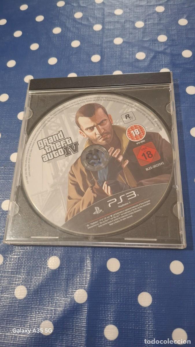 Videojuegos y consolas: Juego Grand theft auto IV PS3