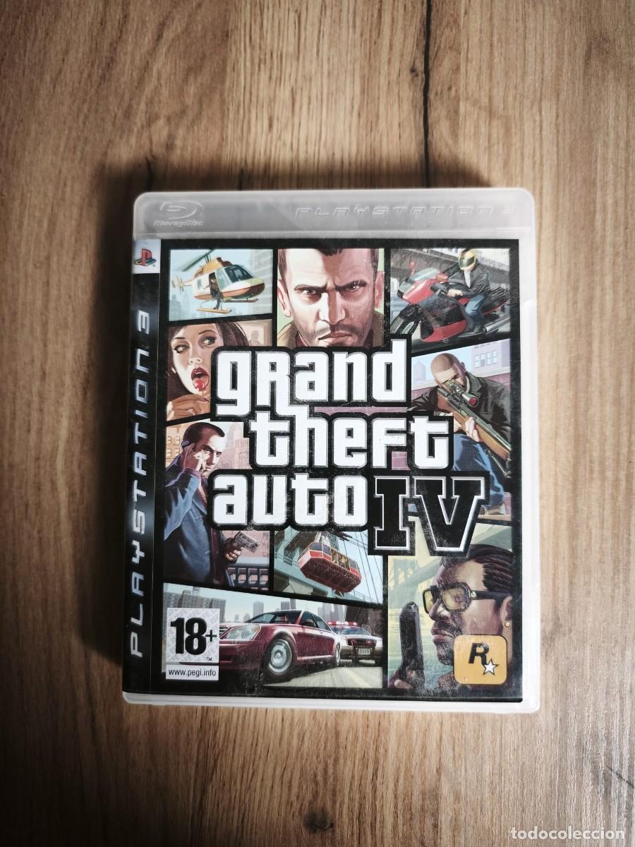 Videojuegos y consolas: GTA IV Grand Theft Auto 4 PS3 - Completo Con Manual Y Mapa - PAL Espa&ntilde;a