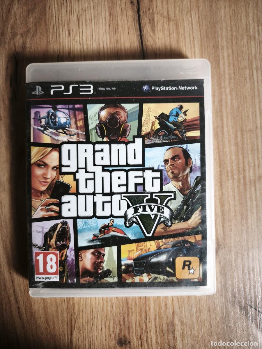 Videojuegos y consolas: GTA V Grand Theft Auto 5 PS3 - Completo Con Manual - Primera Edici&oacute;n / PAL Espa&ntilde;a