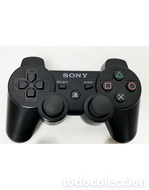 Videojuegos y consolas: Mando PS3 Original color negro