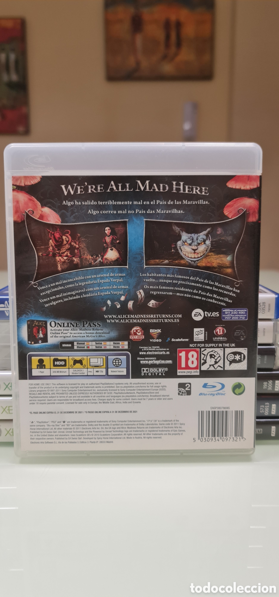 Videojuegos y consolas: Alice Madness Returns PS3 Pal Espa&ntilde;a - Foto 3