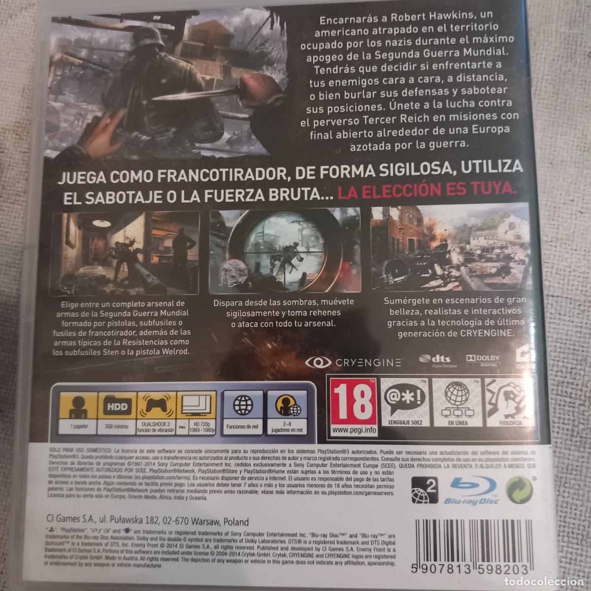 Videojuegos y consolas: Enemy front ps3..... - Foto 3