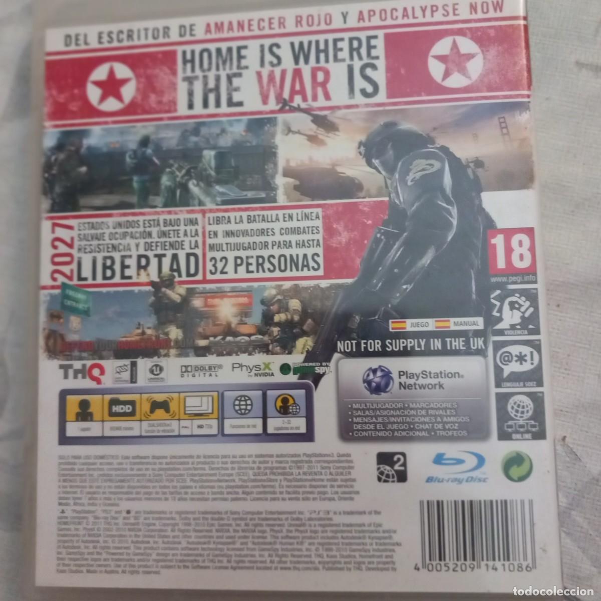 Videojuegos y consolas: Juego homefront ps3. - Foto 3