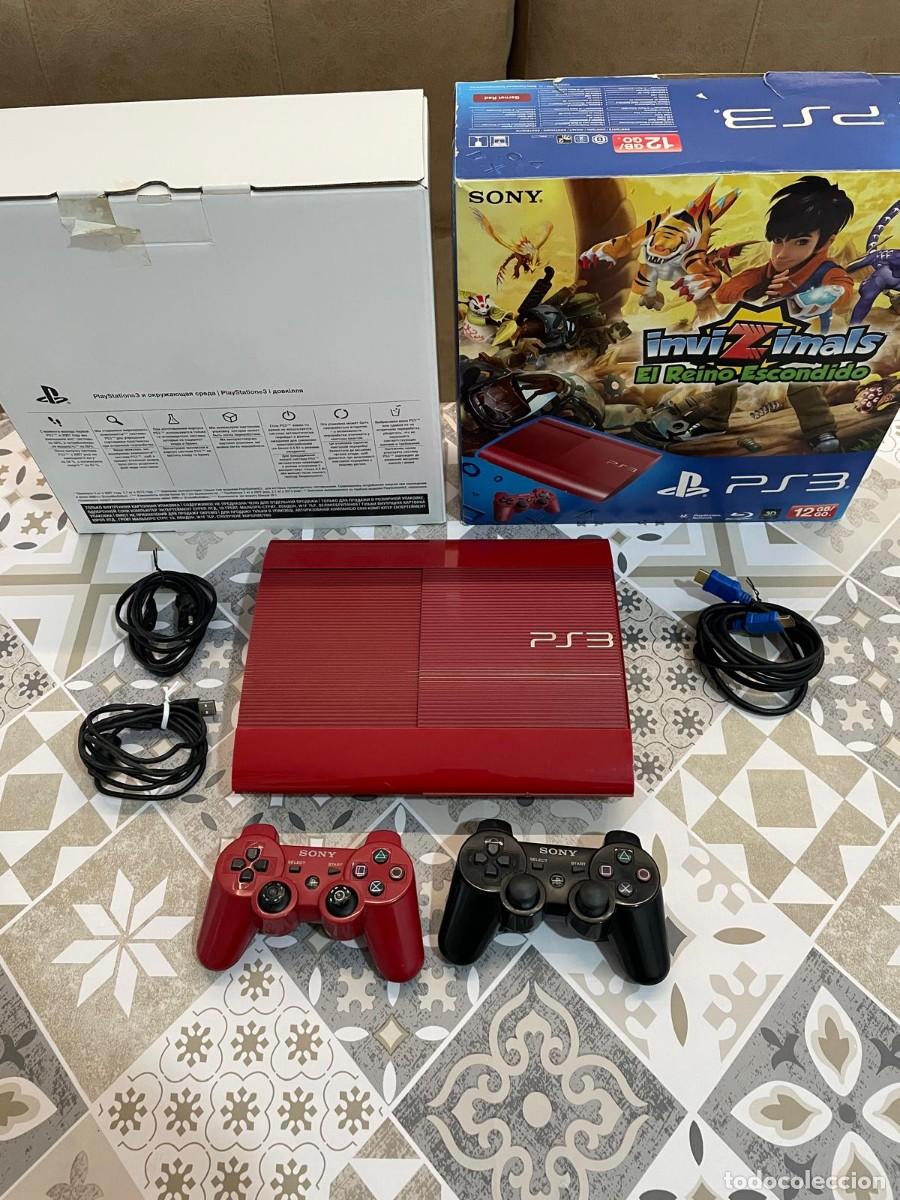Videojuegos y consolas: PS3 Slim Roja Edici&oacute;n Invizimals