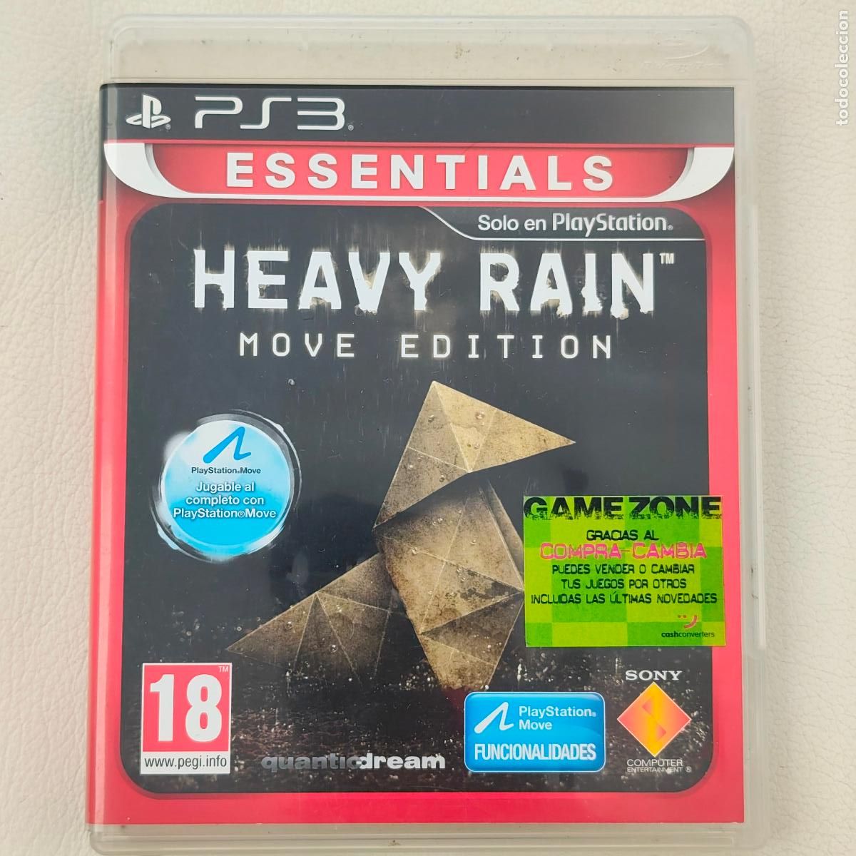 Videojuegos y consolas: Heavy Rain Move Edition Essentials [PS3]