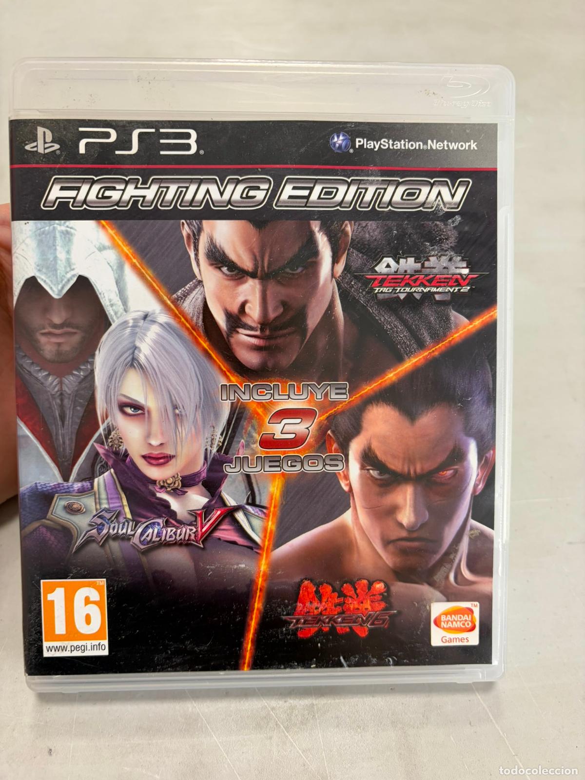 Videojuegos y consolas: Fighting Edition - Tekken 6 Tekken tag tournament 2 Soul calibur - PAL ESP PS3 Sony playstation 3