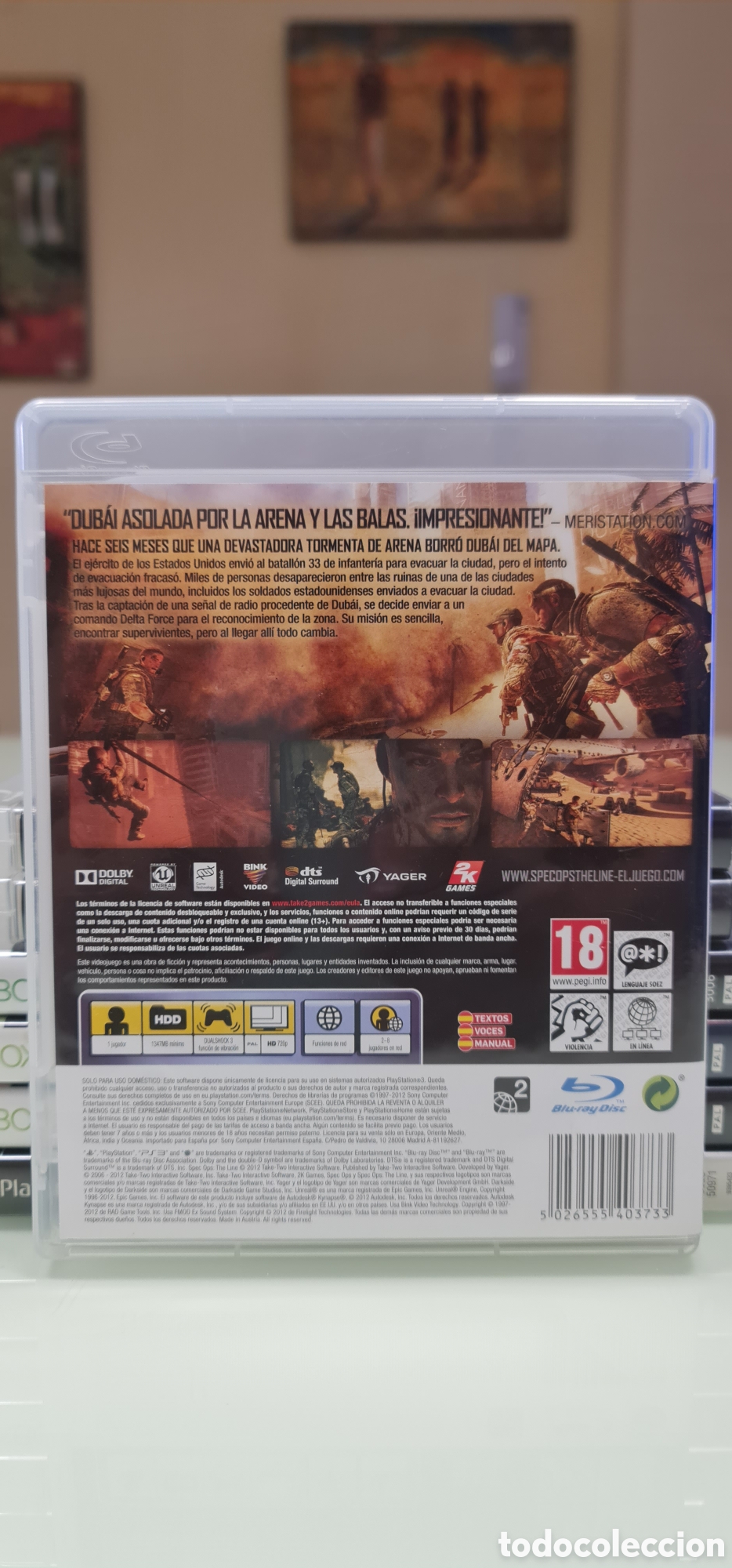 Videojuegos y consolas: Spec Ops The Line PS3 Pal Espa&ntilde;a - Foto 3
