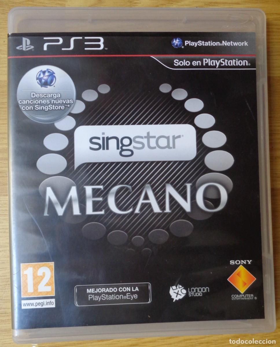 Videojuegos y consolas: JUEGO 'SINGSTAR MECANO' PS3