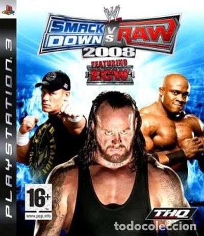 Videojuegos y consolas: WWE Smackdown Vs Raw 2008- 4005209098847