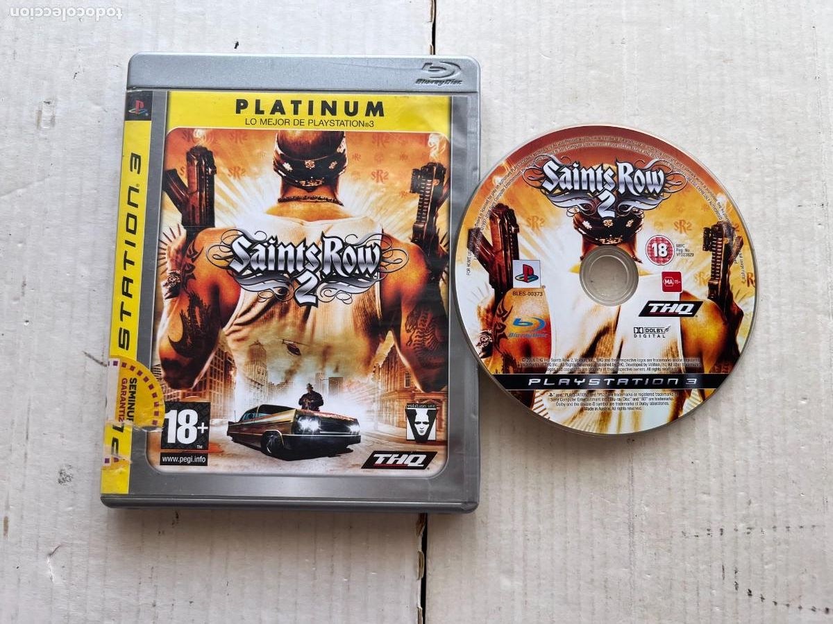 Videojuegos y consolas: SAINT ROW 2 SAINTROW II PLATIUM - PS3 PLAYSTATION 3 PLAY STATION KREATEN