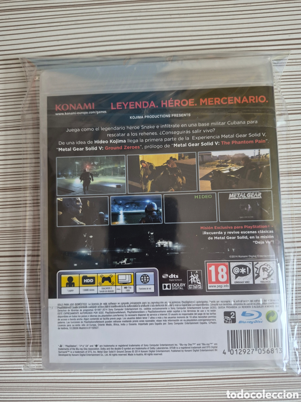 Videojuegos y consolas: Metal Gear solid V Ps3 Pal Esp - Foto 2