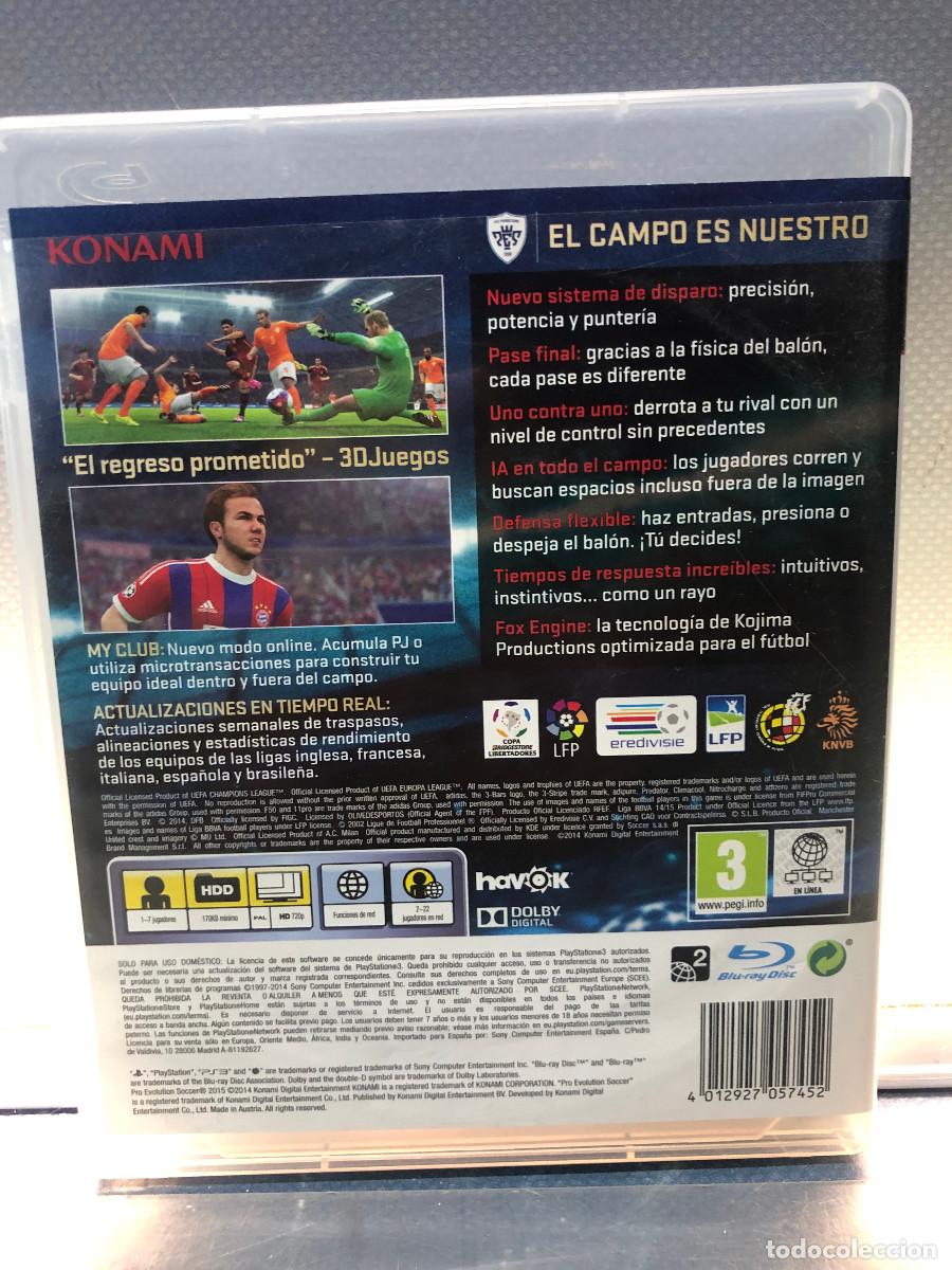 Videojuegos y consolas: Viedojuego Ps3, Pro Evolution Soccer 2015 - Foto 2