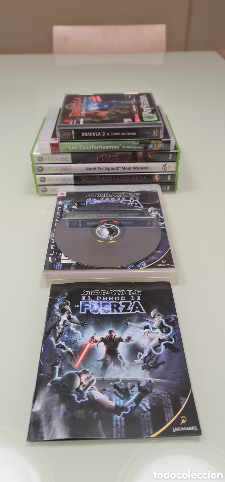 Videojuegos y consolas: Star Wars El Poder de la Fuerza ps3 pal espa&ntilde;a - Foto 5