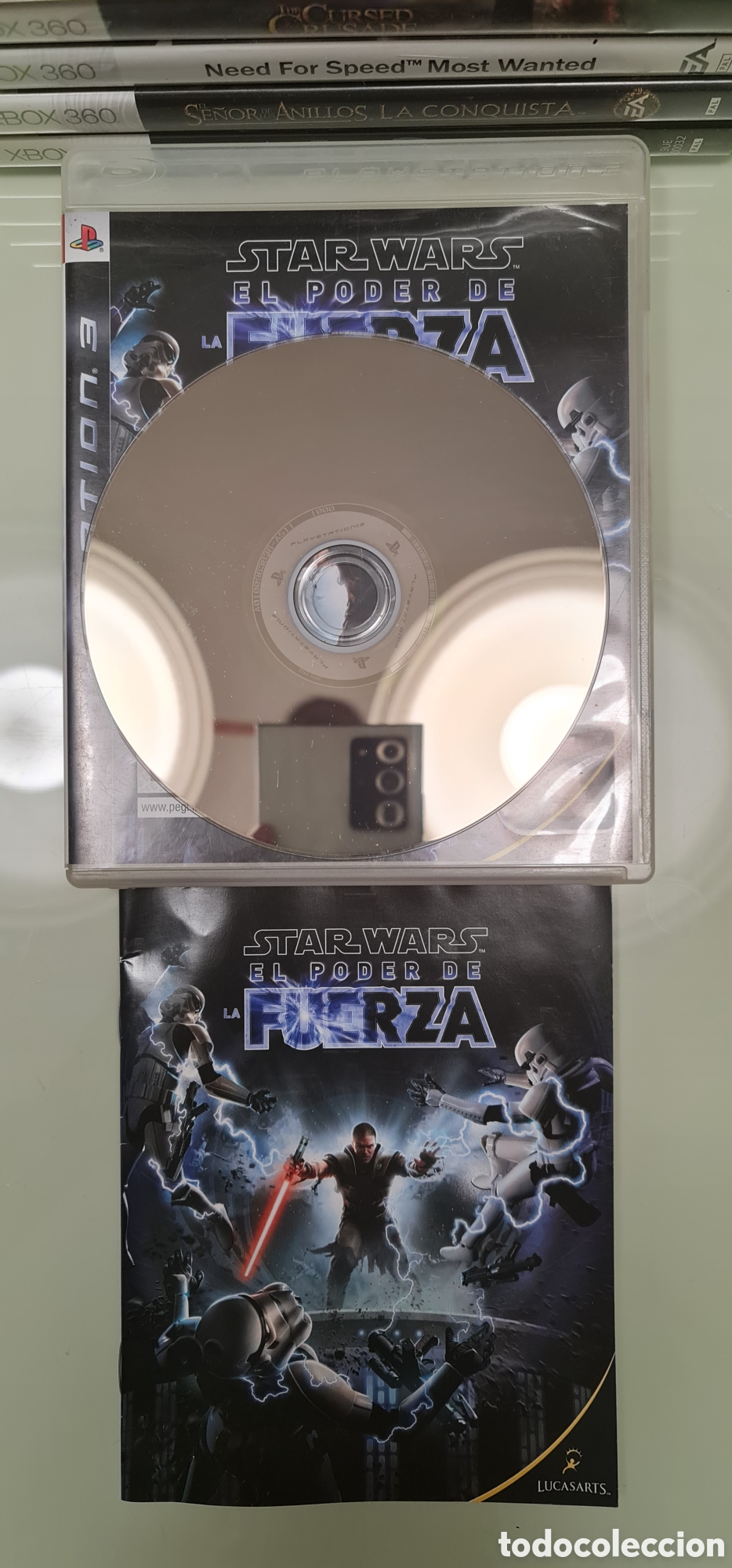 Videojuegos y consolas: Star Wars El Poder de la Fuerza ps3 pal espa&ntilde;a - Foto 7