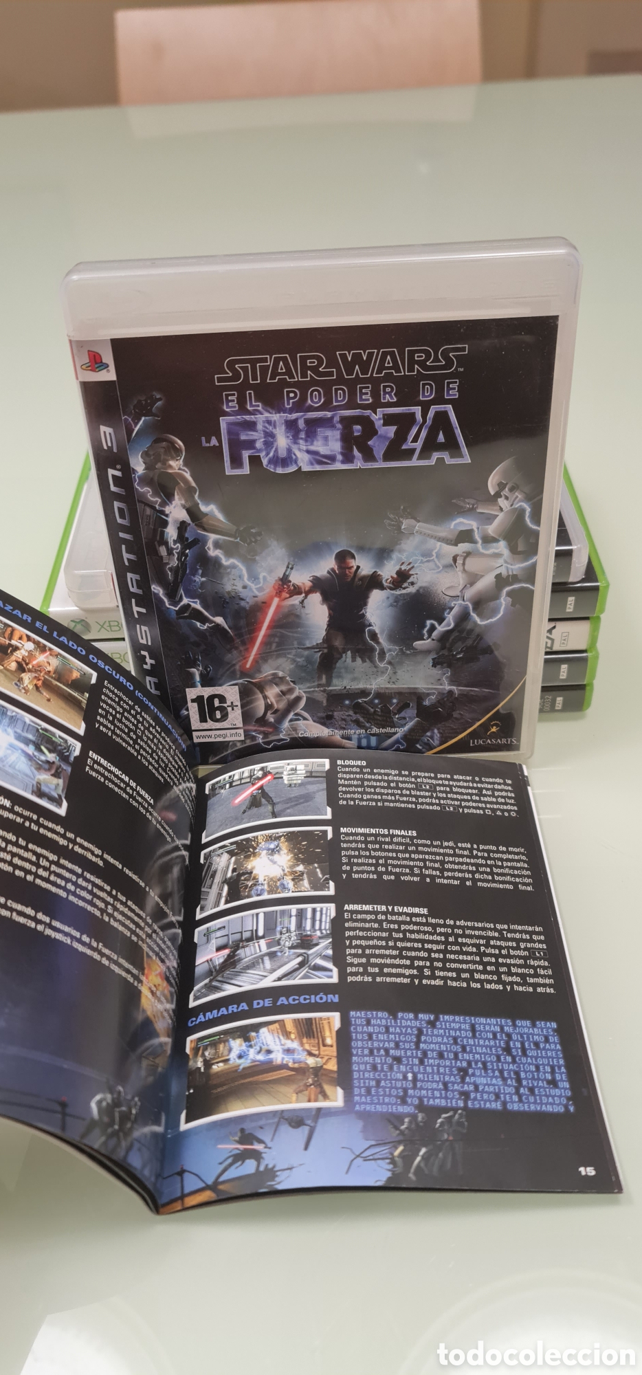 Videojuegos y consolas: Star Wars El Poder de la Fuerza ps3 pal espa&ntilde;a - Foto 9