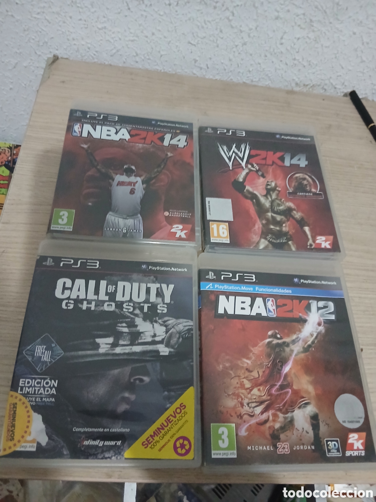Videojuegos y consolas: 4 JUEGOS PLAYSTATION 3 FUNCIONAN,,VER FOTOS