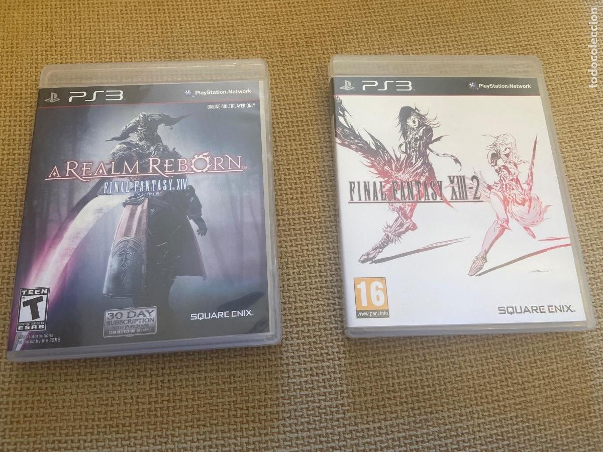 Videojuegos y consolas: Lote Juegos PS3 Final Fantasy