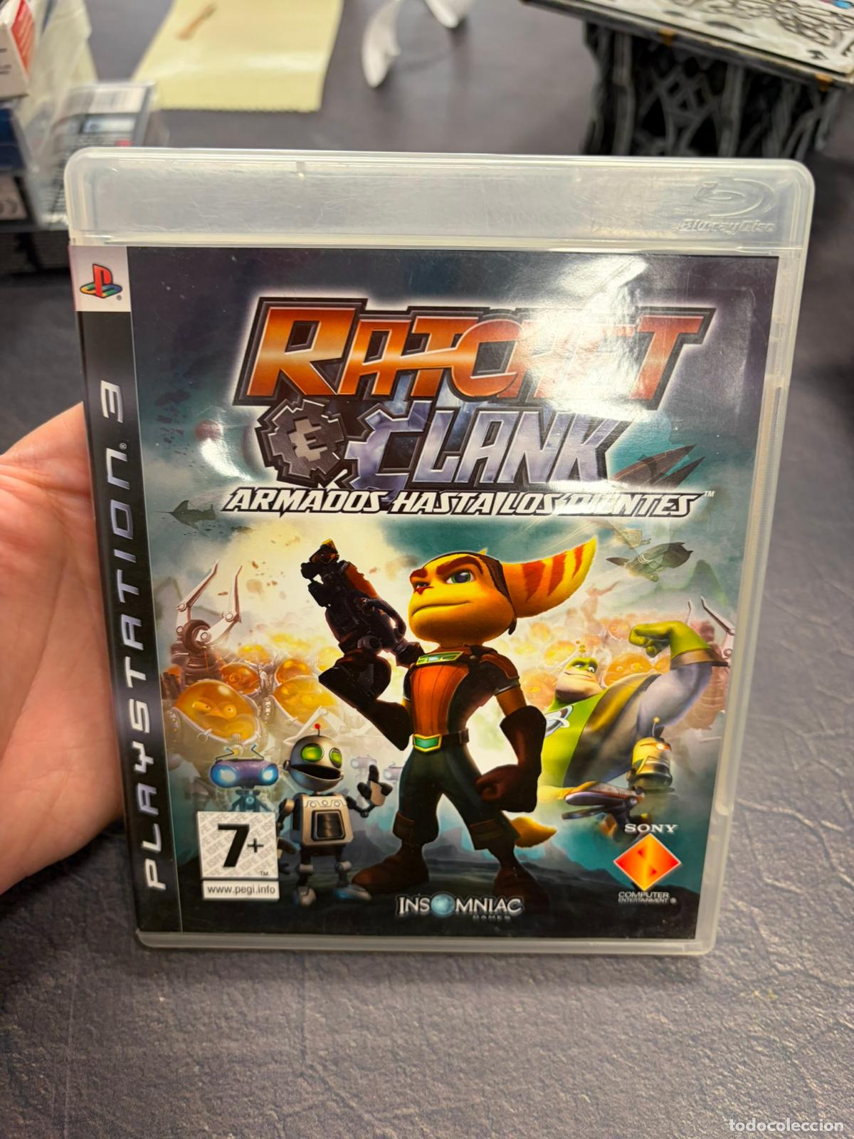 Videojuegos y consolas: Ratchet and clank armados hasta los dientes - Sony playstation 3 PLay station PS3 - PAL ESP completo