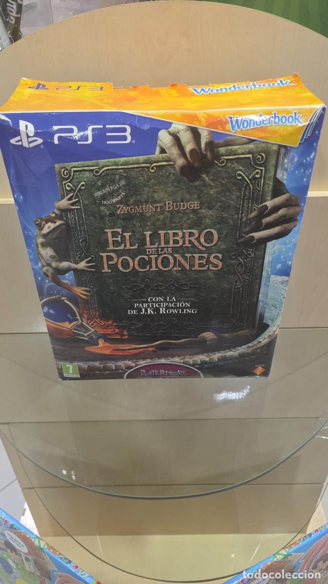 Videojuegos y consolas: El Libro De Las Pociones + Wonderbook + C&aacute;mara + Move [PS3]