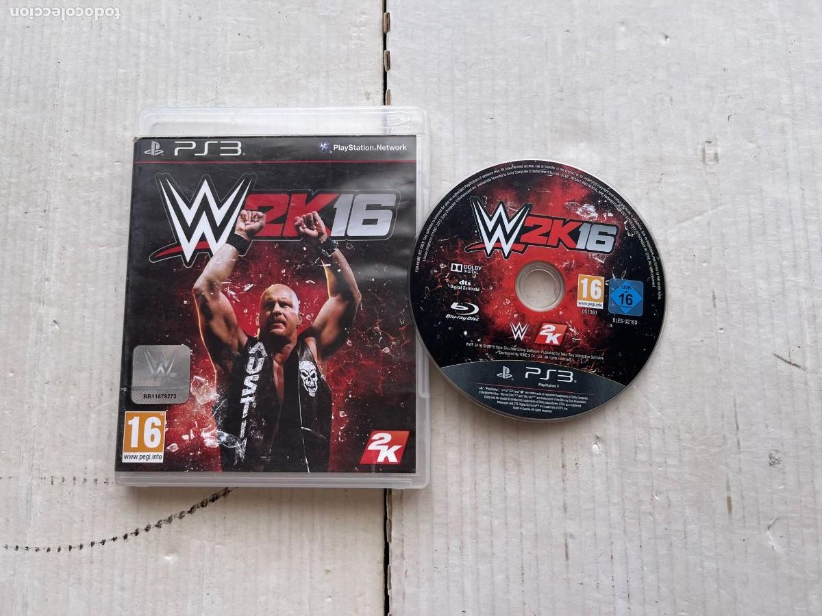 Videojuegos y consolas: W2K16 WWE 2K 16 - PLAYSTATION 3 PLAY STATION KREATEN