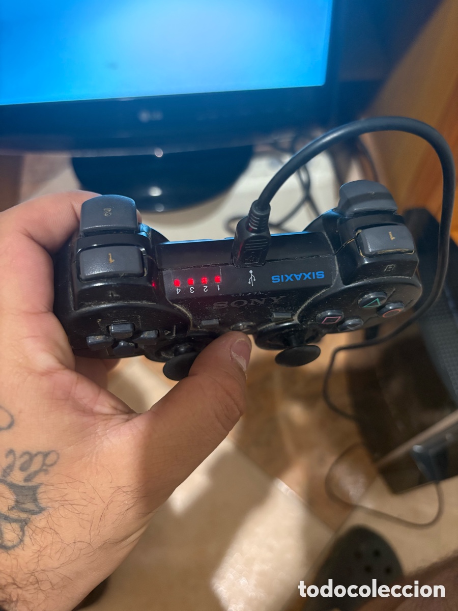 Videojuegos y consolas: Playstation 3 Modelo CECHG04 &bull; Completa - Foto 3