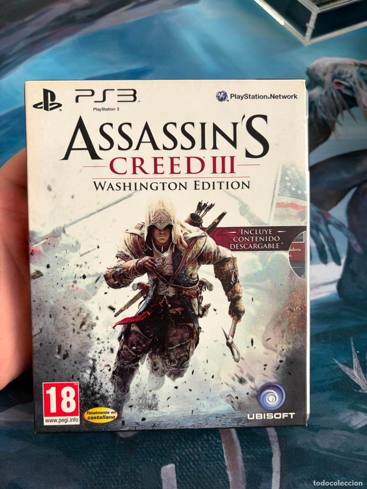 Videojuegos y consolas: Assassins Creed Iii Washington Edition - Sony playstation 3 PS3 PAL ESP Completo