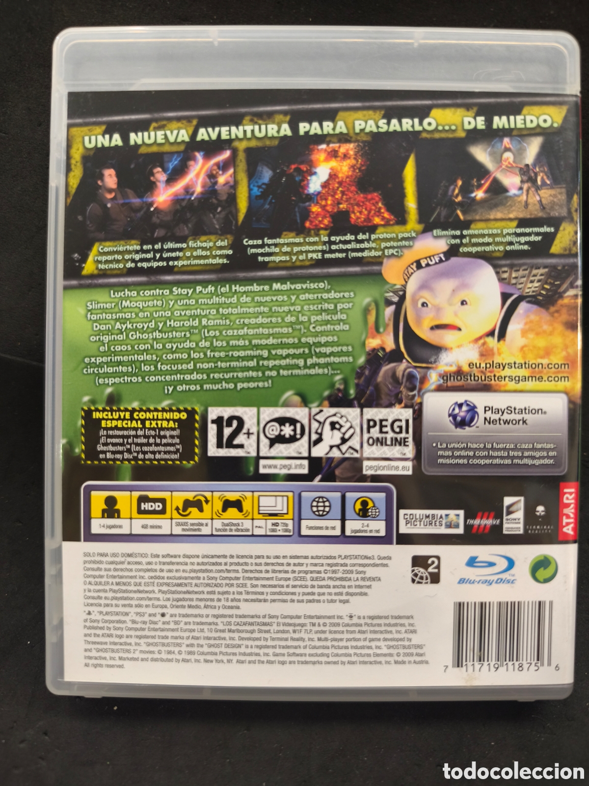 Videojuegos y consolas: PS3 LOS CAZAFANTASMAS - Foto 2