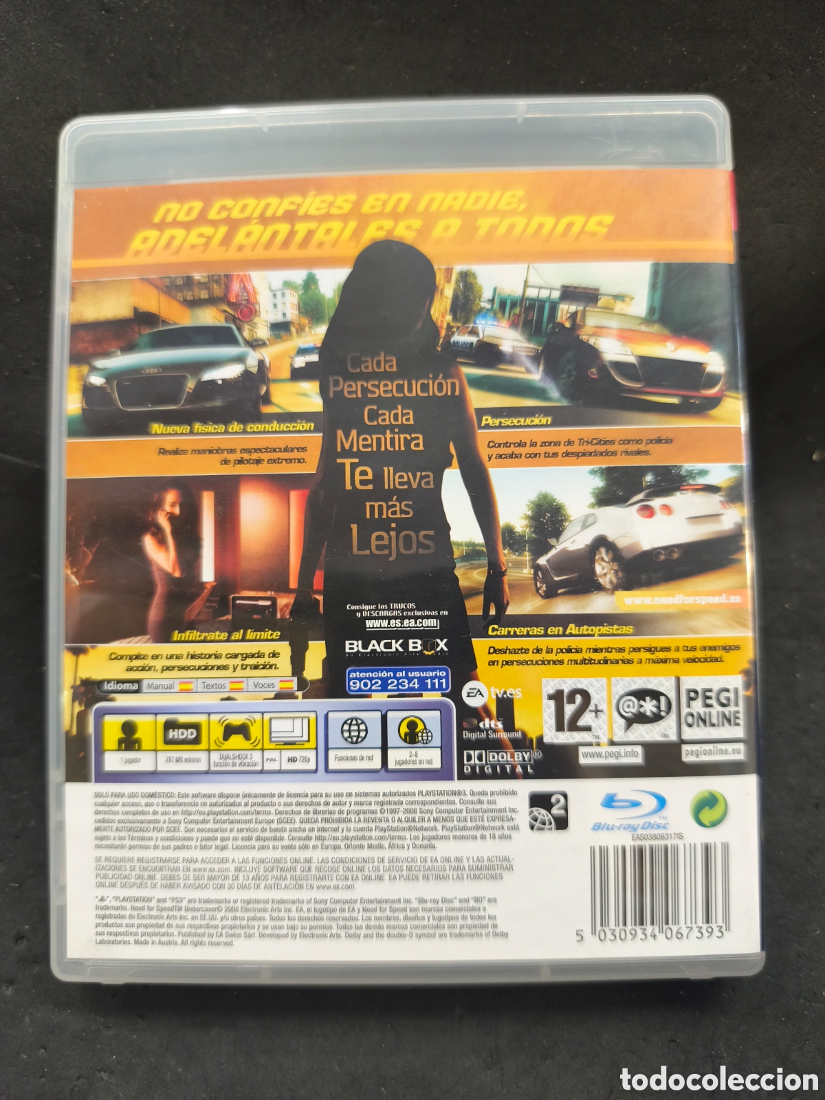Videojuegos y consolas: PS3 Need for speed undercover - Foto 2